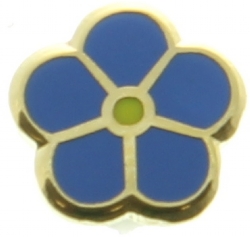 Forget-Me-Not Lapel Pin (Gold Tone) Model # 362196