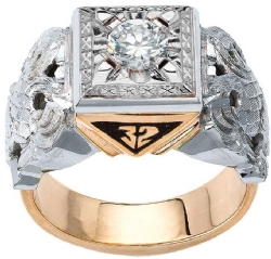 X-Large Custom Scottish Rite Ring - Model # 362300