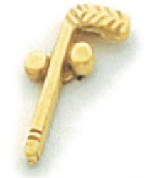 Two-Ball-Cane Lapel Pin Model # 362333