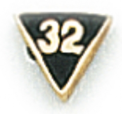 Scottish Rite Lapel Pin Model # 362366