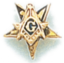 Eastern Star Lapel Pin Model # 362415