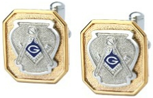 Premium Blue Lodge Cufflinks Model # 362579 Premium Blue Lodge Cufflinks Model # 362579