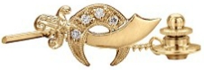 Jeweled Shriners Tie Pin Model # 362592