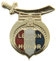 Legion of Honor Pin Model # 362615