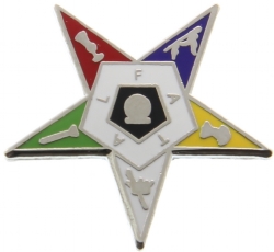 Eastern Star Pin Model # 362629