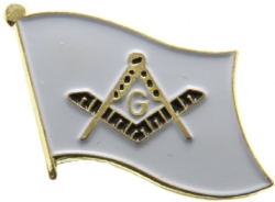 Square & Compass Flag Pin Model # 362631