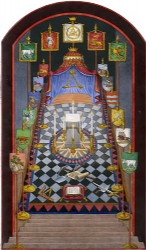 Harris Royal Arch Tracing Board Model # 363720