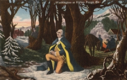 Washington at Valley Forge Postcard Model # 363779