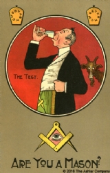 Are you a Mason? The Test Postcard (Series 1186) Model # 363780