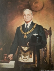 President Truman in Masonic Regalia Model # 363852
