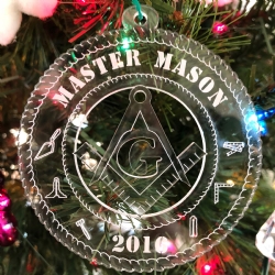 2016 Masonic Christmas Ornament Model # 363919