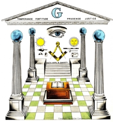 Masonic Symbols Print Model # 363979