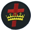 Knights Templar Cross & Crown Patch Model # 357476