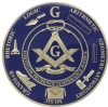Blue Lodge Car Badge Model # 357857