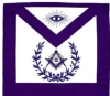 Purple Master Mason Apron Model # 358303