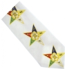 White Eastern Star Tie Model # 358546