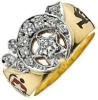 Jeweled Shriners Ring Model # 358787