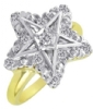 Jeweled Eastern Star Ring Model # 358796