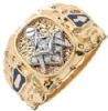 Jeweled Master Mason Ring Model # 358806