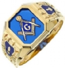Blue Master Mason Ring Model # 358813