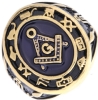 Massive Masonic Ring Model # 358851