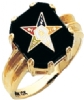 Eastern Star Ring Model # 359101