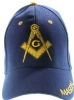 Blue Square & Compass Mason Hat Model # 361052