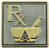 Rx Masonic Pin