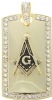 Jeweled Masonic Pendant Model # 361235