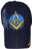 Navy Blue Square & Compass Starburst Weave Hat Model # 361409 Navy Blue Square & Compass Starburst Weave Hat Model # 361409