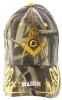 Cammo Square & Compass Mason Hat Model # 361414 Cammo Square & Compass Mason Hat Model # 361414