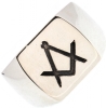 Rounded Box Top Signet Ring Model # 361455