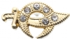 Jeweled Shriners Pin