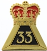 33rd Degree Lapel Pin