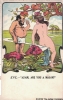Adam & Eve - Are you a Mason Postcard Model # 361866