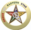 Eastern Star Cut Out Auto Emblem Model # 361882
