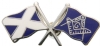 Scottish Mason Flag Pin