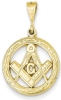 14k Masonic Pendant Model # 362107 14k Masonic Pendant Model # 362107