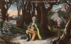 Washington at Valley Forge Postcard Model # 363779 Washington at Valley Forge Postcard Model # 363779