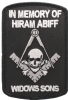 In Memory of Hiram Abiff Model # 363920
